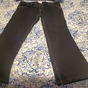22 Low rise black jeans